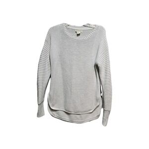 Akini‎ Light Gray Sweater Knit Tunic Large Women's
